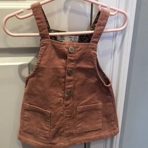 Zara kid romper, corduroy material